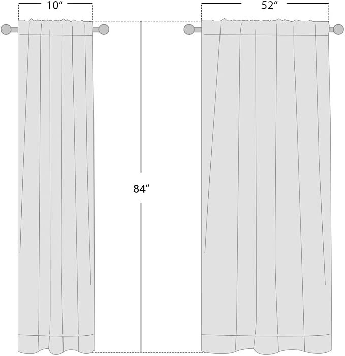 NICETOWN Seafoam Green Blackout Curtains - Image 8