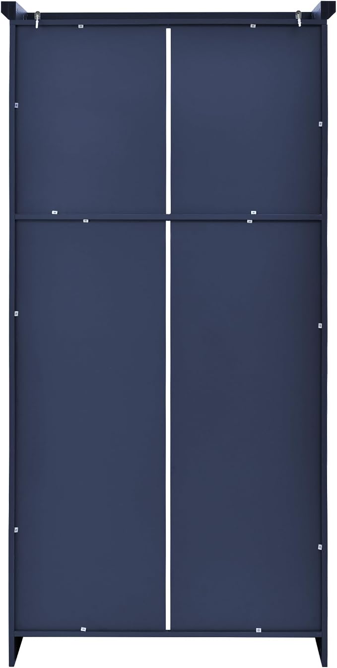 VilroCaz Freestanding Kitchen Pantry Tall Storage Cabinet, Wooden Kitchen - Image 9