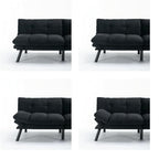 GDFStudio Hayezc Loveseat Sofa, Convertible Sofa Bed, 2-in-1 Folding Modern - Image 7