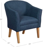 HomePop Barrel Shaped Accent Chair - Image 3