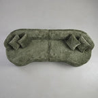 Compressed C-Shaped Sectional Sofa, 2-Box Easy Delivery, No Tools Assembly - Image 6