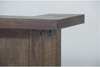 Pemberly Row 80" Transitional Wood Gorgeous Bar Unit - Image 10