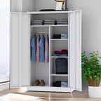 Letaya Metal Locker, Steel Wardrobe Storage Cabinets - Image 2