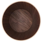 2.3 Gallons Wood Trash Can Wastebasket - Image 3