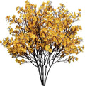 Mandy's 6 Bundles Artificial Dark Yellow Baby’s Breath Flowers by Mandys
