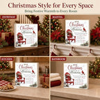 Memorial Christmas Decorations Sympathy Gift for Loss of Loved One Sign - Image 6