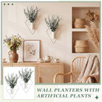 Jexine Hanging Artificial Planters Wall Decor - Image 4