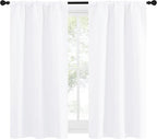 NICETOWN Kitchen Curtains, Short Home Decoration Curtains & Drapes, Small - Image 2