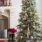 Gold Christmas Bells for Decorations: Vintage Bells Metal Decorative Bells - Image 4