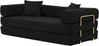 4-in-1 Folding Convertible Sofa Bed, 78 Inch Boneless Couch - Image 7