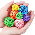 Patelai Wicker Ball Orbs,Multicolored,2.4'',2'',1.6'',1.2'' - Image 4
