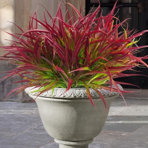 Uieke 12PCS Artificial Grass Plants UV Resistant Outdoor Fake Grass Stems - Image 4