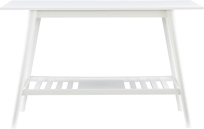 Linon Melissa White Mid Century Console Table - Image 10