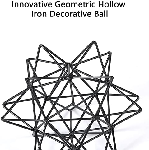 Metal Table Top Decor, 3D Metal Geometric Sculpture - Image 4