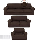 HunnmingRe Sofa Covers for 3 Cushion Couch Stretch Sofa and Loveseat Covers Set by HunnmingRe