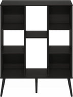 Furinno Claude Mid Century Style Book Shelf, 8-Cube Bookshelf, Cube Storage - Image 6