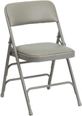 Flash Furniture 4 Pack HERCULES Series Curved Triple Braced & Double Hinged by FlashFurniture
