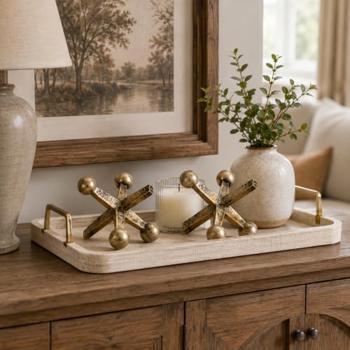 4 Inch Vintage Jacks Decor Set of 2 - Image 3