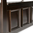 SIMPLIHOME Amherst Entryway Storage Bench - Image 6