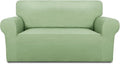 PureFit Stretch Loveseat Covers Fleece Couch Covers by PureFit