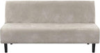 H.VERSAILTEX Real Velvet Futon Cover Armless Sofa Covers Sofa Bed Covers by HVERSAILTEX