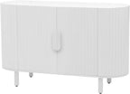 Curved Design Light Luxury Swith Adjustable Shelves, Suitable - Image 5