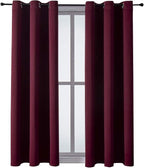 ChrisDowa Blackout Curtains for Bedroom and Living Room 63 Inches Long | 2 - Image 7