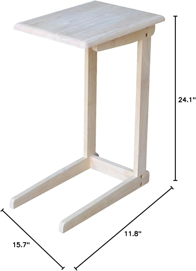 International Concepts Sofa Server Table, Unfinished - Image 2