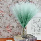 Mandy's 20 Stems Gradient Green Silk Pampas Grass Bouquet - Image 5