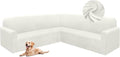 HDCAXKJ Corner Sectional Couch Covers Velvet Stretch L Shape Sofa Cover Soft by HDCAXKJ