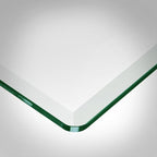 Dulles Glass 48 inch Square Glass Table Top - Image 6