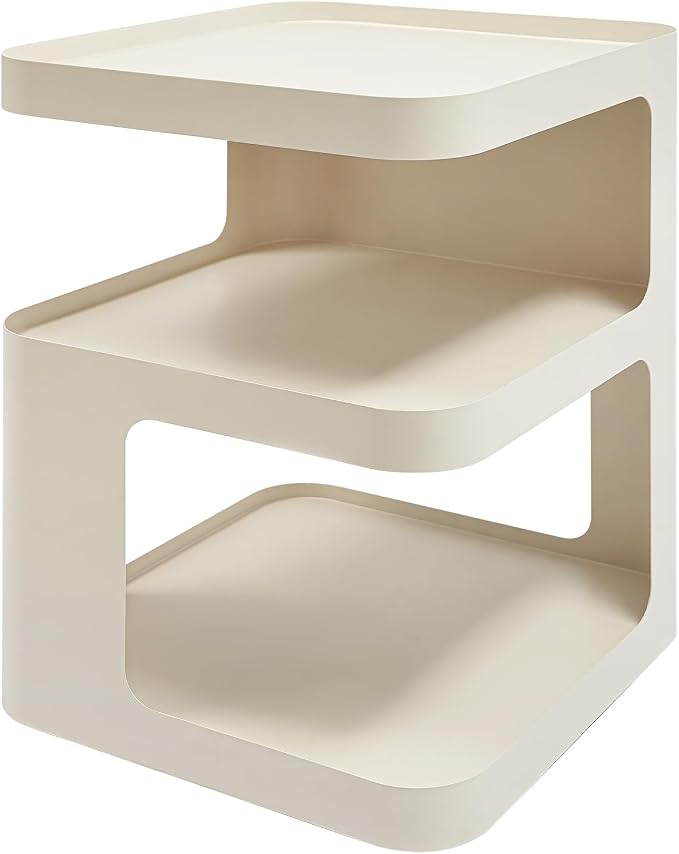 3 Tier Minimalist End Table Modern Side Table - Image 4