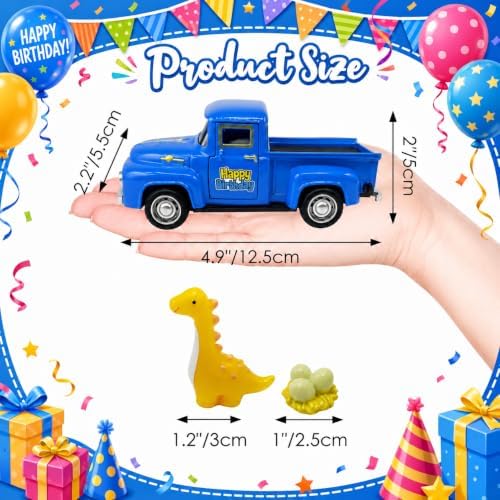 Dinosaur Birthday Pickup Truck - Dino Birthday Party Decorations - Image 3
