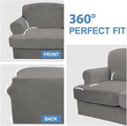 CUCRAF Cushion Sofa Cover 3 Piece Slipcovers, Soft Thick Velvet Couch Cover - Image 6