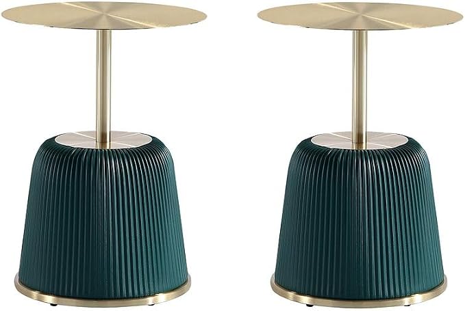 Manhattan Comfort Anderson Modern 15.75" Round End Tables 1.0 by ManhattanComfort