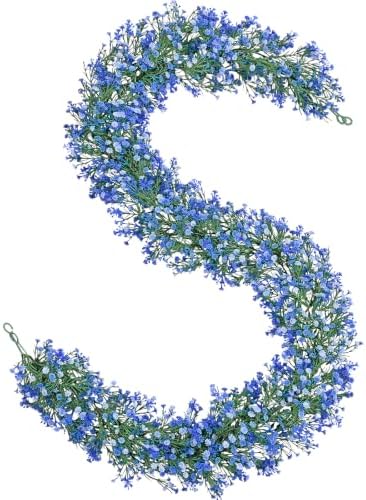 Dolicer 4 Pcs Babys Breath Artificial Flowers Vines Baby Breath Garland by DolicerLANDSCAPEQ