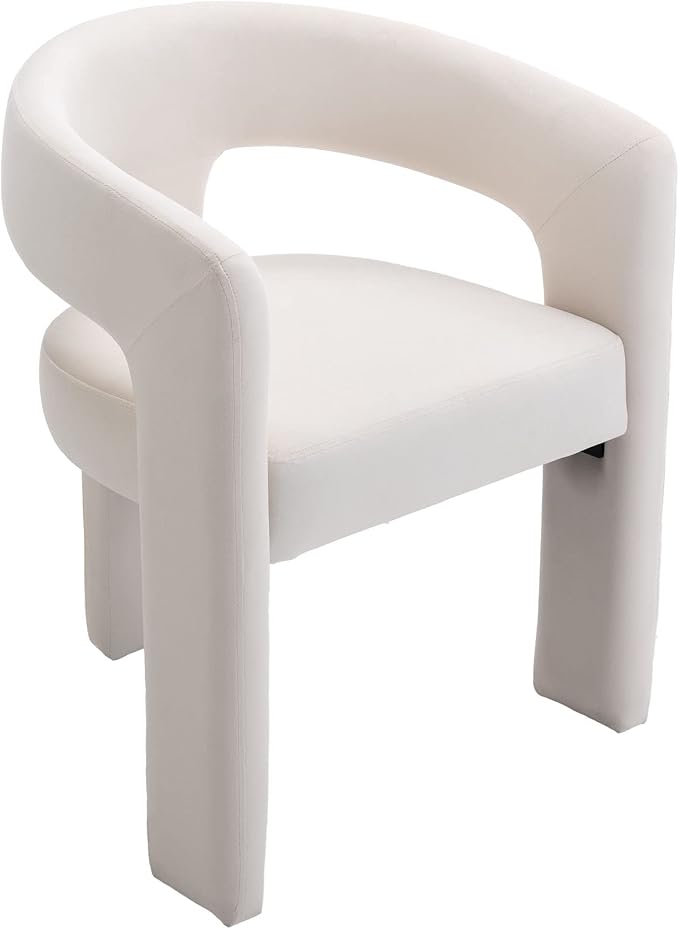 VESCASA Velvet Barrel Dining Chair - Image 8