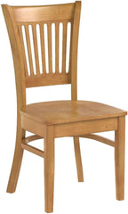 East West Furniture VAC-OAK-W Vancouver Kitchen Dining Chairs - Image 4