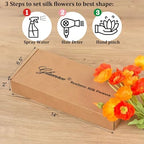 Artificial Poppies, White Silk Poppies Artificial Flowers - 24x Blooming California Poppy Flower Artificial Plus 8X Buds for Home Decoration, WHWH8 - Image 4