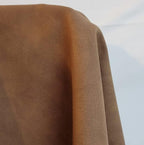 NAT Leathers | Desert Tan Tumbled Nubuck Soft Faux Vegan Leather PU | 3 Yard - Image 6