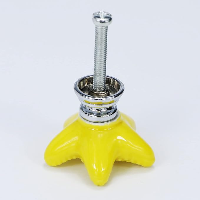 Starfish Drawer Knobs Coastal Kitchen Cabinet Knos Beach Themeb Knob Ceramic - Image 6