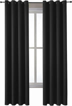 ChrisDowa Blackout Curtains for Bedroom and Living Room 95 Inches Long | 2 - Image 7