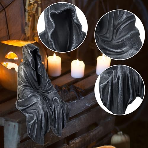 SHOWFEICAT Resin Tabletop Gothic Decor Sitting Statue Gothic Decor - Image 2