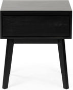 Plank+Beam Scandinavian Solid Wood Nightstand - Image 4