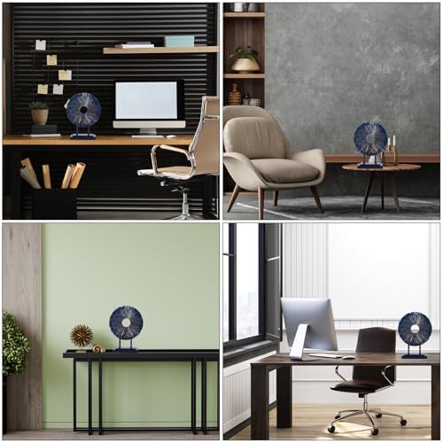 Minimalist Round Statue Above Cabinet Decor Kitchen, Modern Decorative Sculpture Home Decorations for Living Room Coffee Table, Office Decor Items, Center Pieces Decoration (Blue) - Image 5