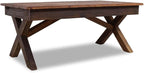 Rustic Farmhouse Rectangular Coffee Table by WRJENFSC