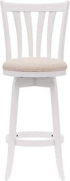 Hillsdale 29.5" Savana Wood Swival Bar Height Stool - Image 10