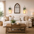 Rustic Wall Decor Set of 2, Brown - Image 5