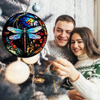 Dragonfly Christmas Ornaments 2026, Dragonfly Ornaments for Christmas Tree, Dragonfly Gifts for Women, Unique Christmas Ornaments Beautiful, Dragonflies Gifts - Image 3