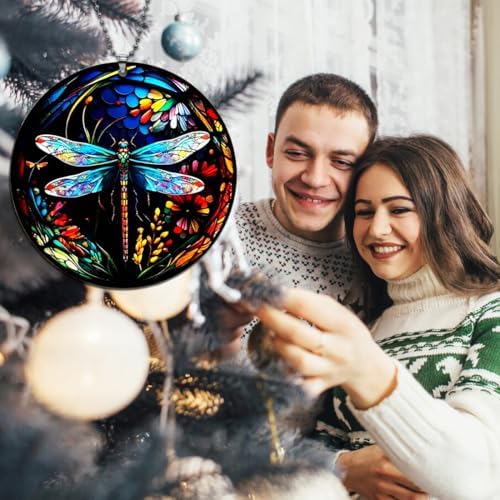 Dragonfly Christmas Ornaments 2026, Dragonfly Ornaments for Christmas Tree, Dragonfly Gifts for Women, Unique Christmas Ornaments Beautiful, Dragonflies Gifts - Image 3